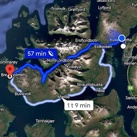 Ved Havet Pa Brensholmen, Naer Sommaroy, Hébergement de vacances